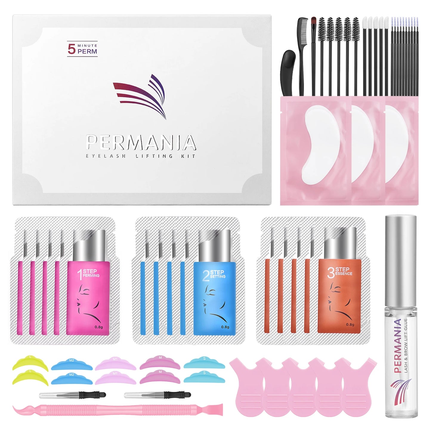 PERMANIA Quick Lash Lift & Brow Lamination Kit