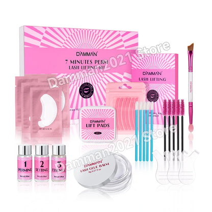 Damman Professional Lash Lift Kit – Salon-Quality Eyelash Perming Set