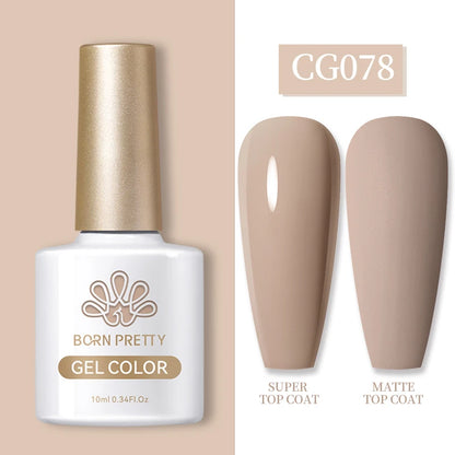 BORN PRETTY Gel Nail Polish — 130 Colors, Semi-Permanent UV/LED Gel Varnish