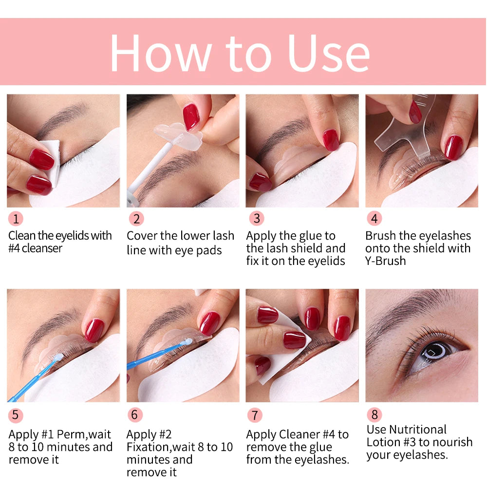 ICONSIGN Upgraded Lash Lift Kit — Lasts 6–8 Weeks