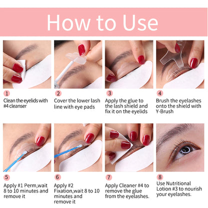 ICONSIGN Upgraded Lash Lift Kit — Lasts 6–8 Weeks