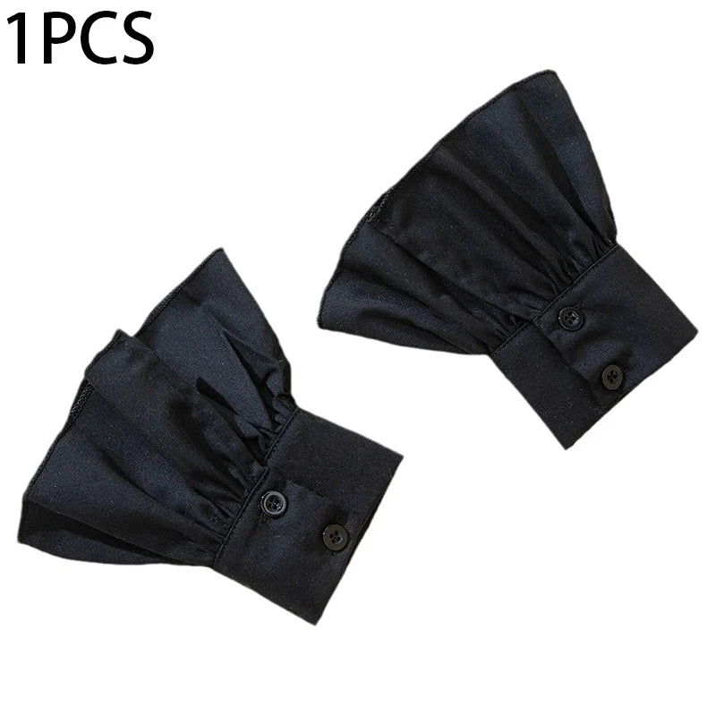 Nail Photo Glove Beautiful Gentle Fake Cuffs Decorative Chiffon Flare Cuffs Fashion Sexy Nail Art Accessories Photography Props