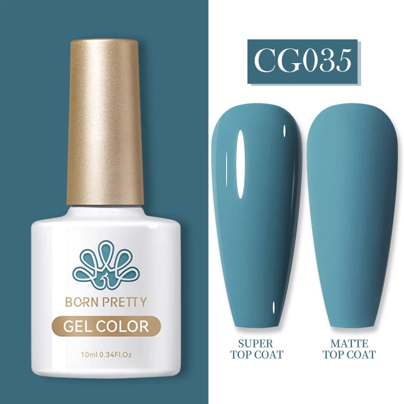 BORN PRETTY Gel Nail Polish — 130 Colors, Semi-Permanent UV/LED Gel Varnish