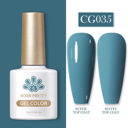 BORN PRETTY Gel Nail Polish — 130 Colors, Semi-Permanent UV/LED Gel Varnish
