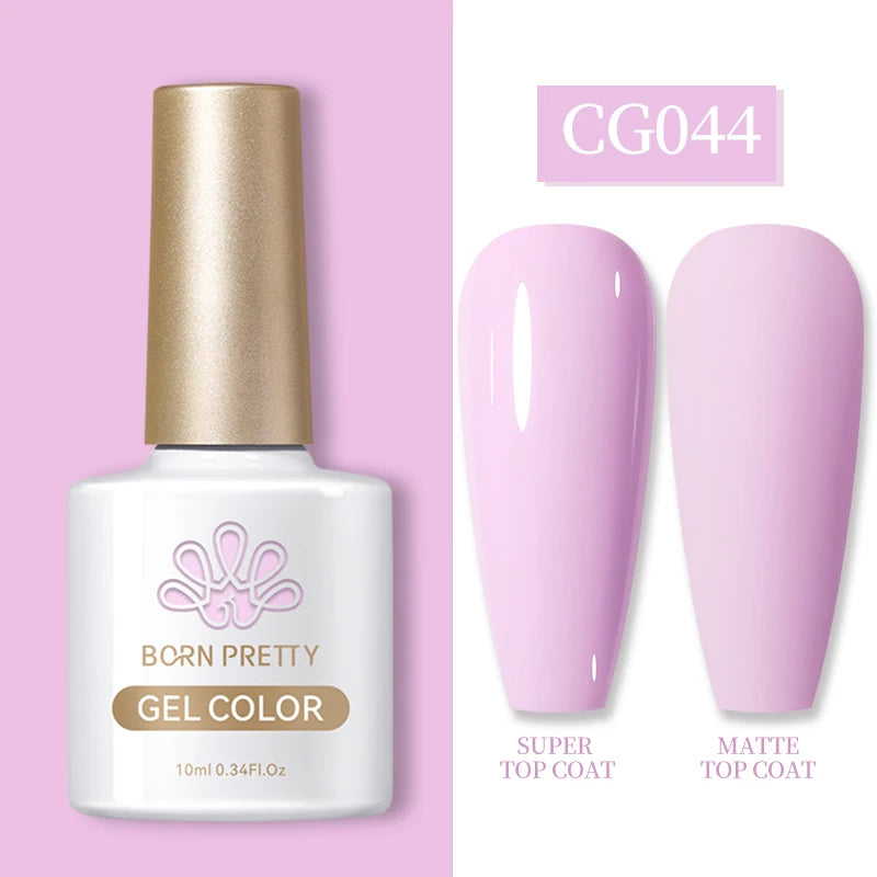 BORN PRETTY Gel Nail Polish — 130 Colors, Semi-Permanent UV/LED Gel Varnish
