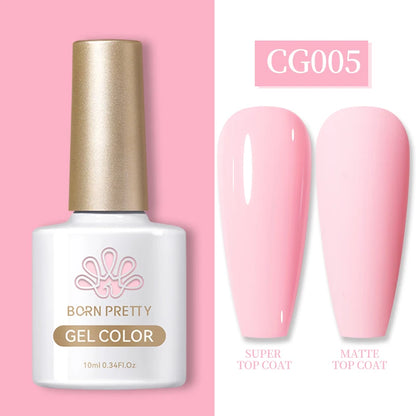 BORN PRETTY Gel Nail Polish — 130 Colors, Semi-Permanent UV/LED Gel Varnish