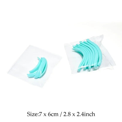 Silicone Lash Lift Perm Pads — 7 Pairs, Multi-Size
