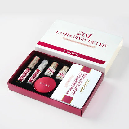 ICONSIGN 2-in-1 Lash & Brow Lift Kit — Lasts 6–8 Weeks