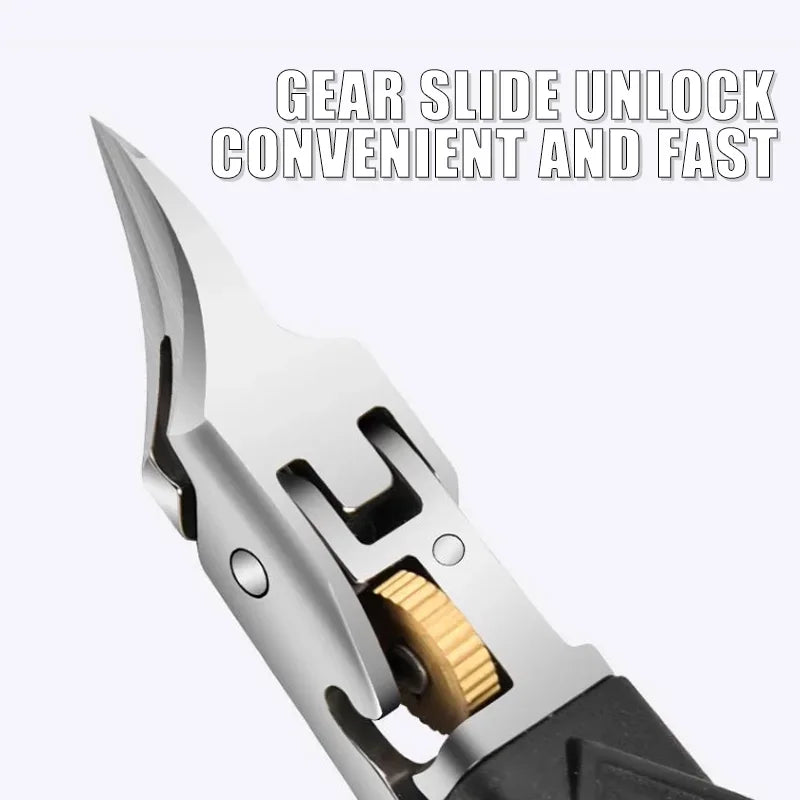 Ultra-Sharp Nail Clippers – Slanted Blade for Thick Nails