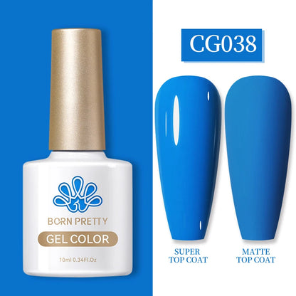 BORN PRETTY Gel Nail Polish — 130 Colors, Semi-Permanent UV/LED Gel Varnish