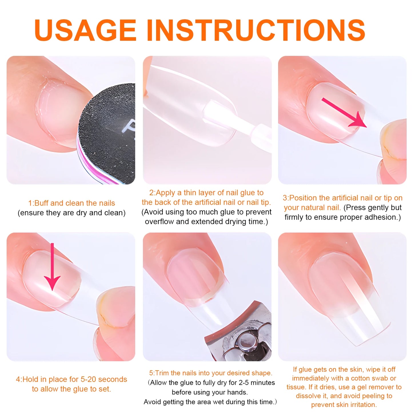 Nail Glue – Fast Dry Rhinestone & Press-On Nail Adhesive