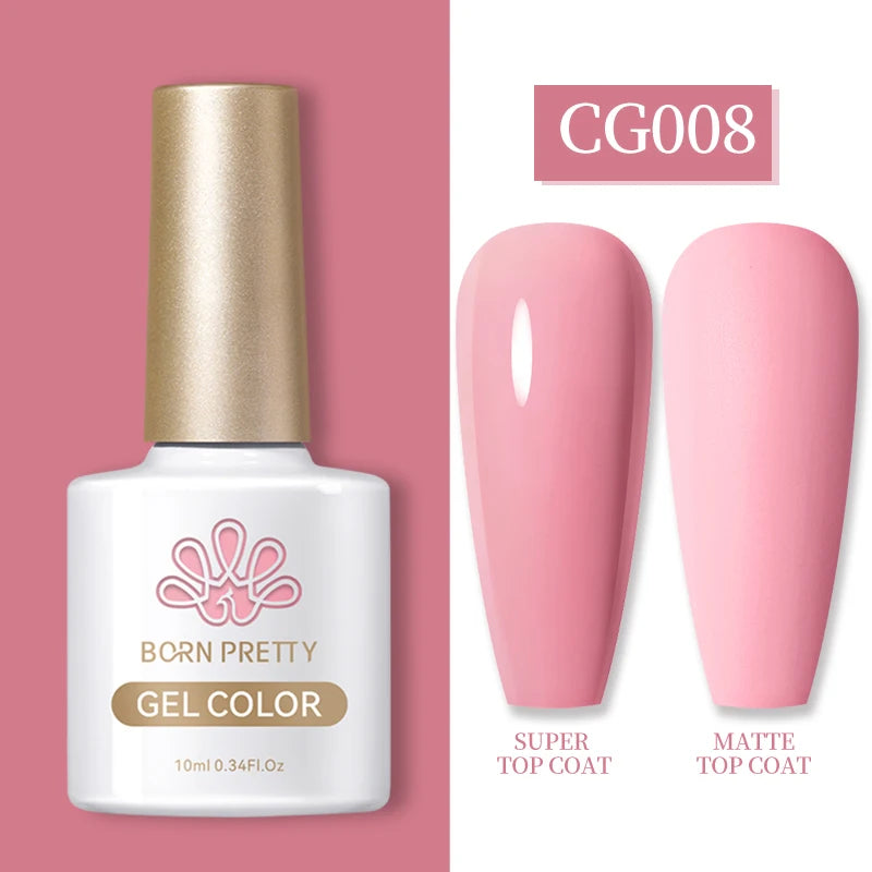 BORN PRETTY Gel Nail Polish — 130 Colors, Semi-Permanent UV/LED Gel Varnish