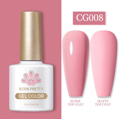 BORN PRETTY Gel Nail Polish — 130 Colors, Semi-Permanent UV/LED Gel Varnish