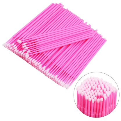 Eyelash Extension Kit: Strip Lashes, Under Eye Patches, Micro Applicator Brush, Adhesive Holder | All-in-One Professional Tools
