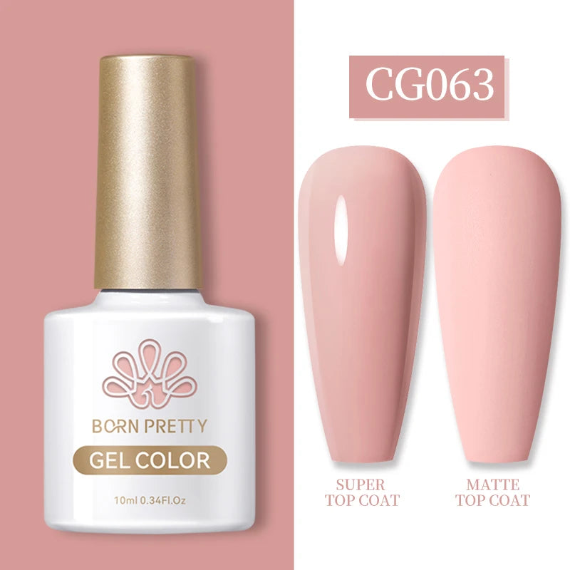 BORN PRETTY Gel Nail Polish — 130 Colors, Semi-Permanent UV/LED Gel Varnish