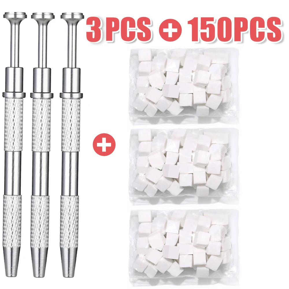 Nail Gradient Sponge Set with Grab Pen & Clip – Manicure Color Blending Tool