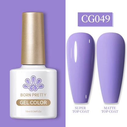 BORN PRETTY Gel Nail Polish — 130 Colors, Semi-Permanent UV/LED Gel Varnish