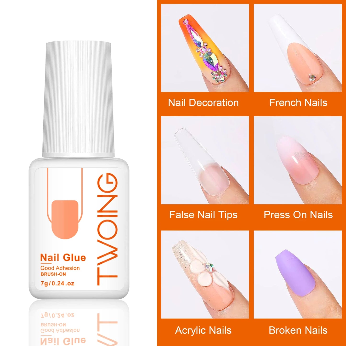 Nail Glue 7g – Strong Adhesion for Press-On & Acrylic Nails