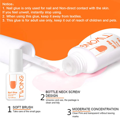 Nail Glue 7g – Strong Adhesion for Press-On & Acrylic Nails