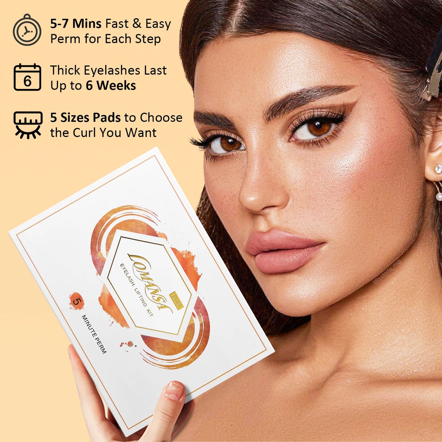 Lomansa Lash Lift Kit — Lasts 6–8 Weeks