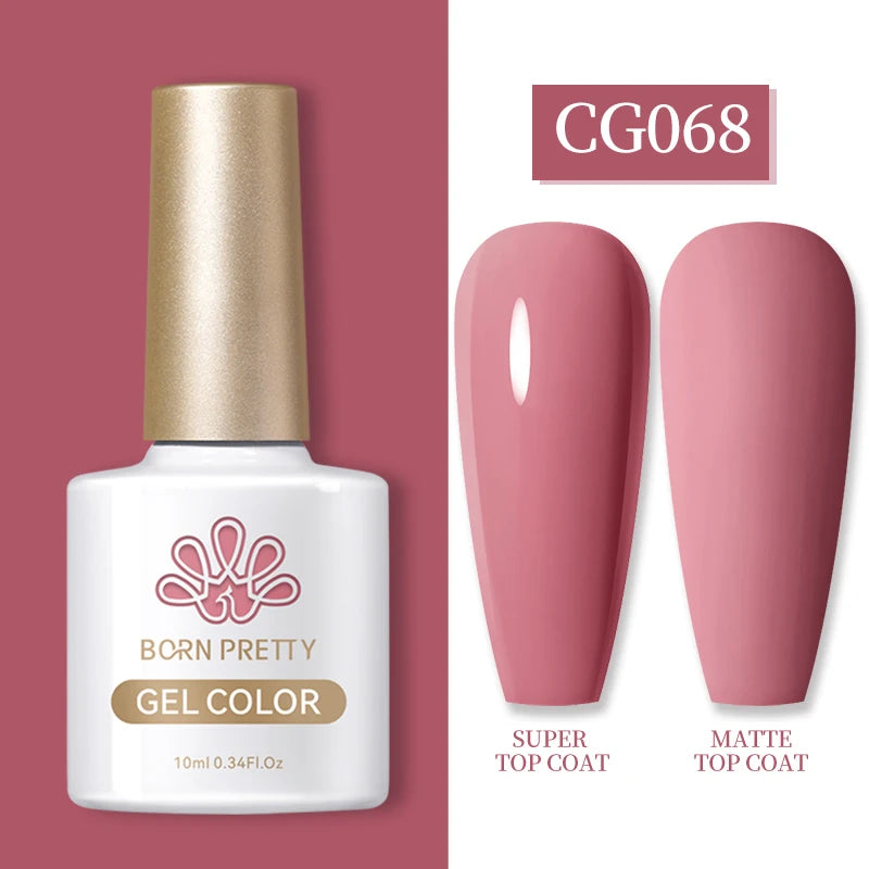 BORN PRETTY Gel Nail Polish — 130 Colors, Semi-Permanent UV/LED Gel Varnish