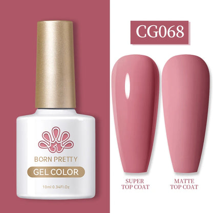 BORN PRETTY Gel Nail Polish — 130 Colors, Semi-Permanent UV/LED Gel Varnish