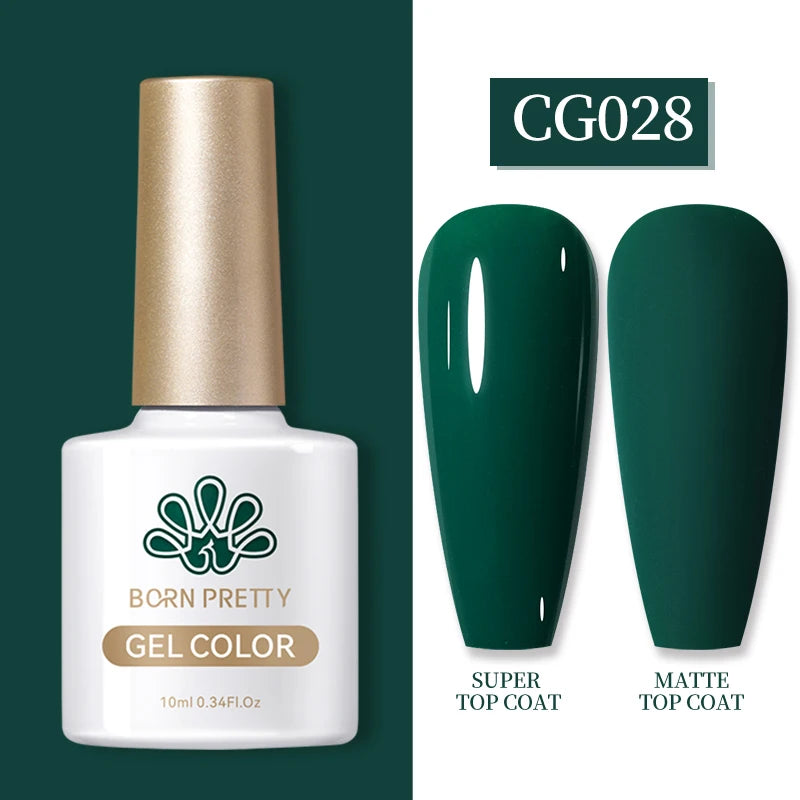 BORN PRETTY Gel Nail Polish — 130 Colors, Semi-Permanent UV/LED Gel Varnish
