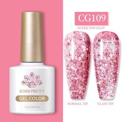 BORN PRETTY Gel Nail Polish — 130 Colors, Semi-Permanent UV/LED Gel Varnish
