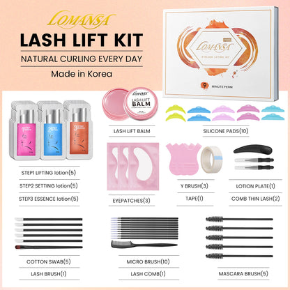 Lomansa Lash Lift Kit — Lasts 6–8 Weeks