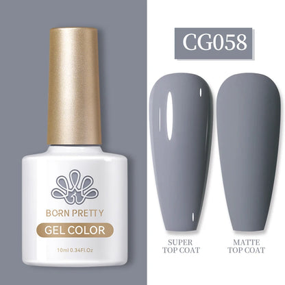 BORN PRETTY Gel Nail Polish — 130 Colors, Semi-Permanent UV/LED Gel Varnish