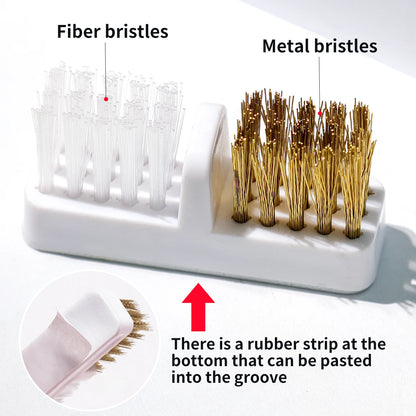 2in1 Nail Drill Bits Storage Box 30 Holes Nail Art Drill Storage Box Grinding Polish Head Bit Holder Display Organizer Dustproof