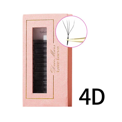 DeceMars 3DW/4DW/5DW/6DW/NEW 6DW/7DW/8DW/NEW 8DW/9DW/10DW/NEW 10DW Eyelash Extension for Makeup