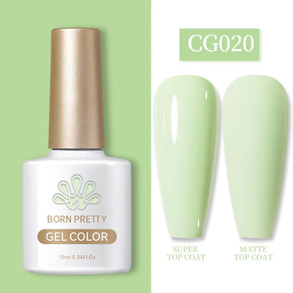 BORN PRETTY Gel Nail Polish — 130 Colors, Semi-Permanent UV/LED Gel Varnish