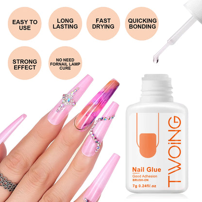 Nail Glue 7g – Strong Adhesion for Press-On & Acrylic Nails