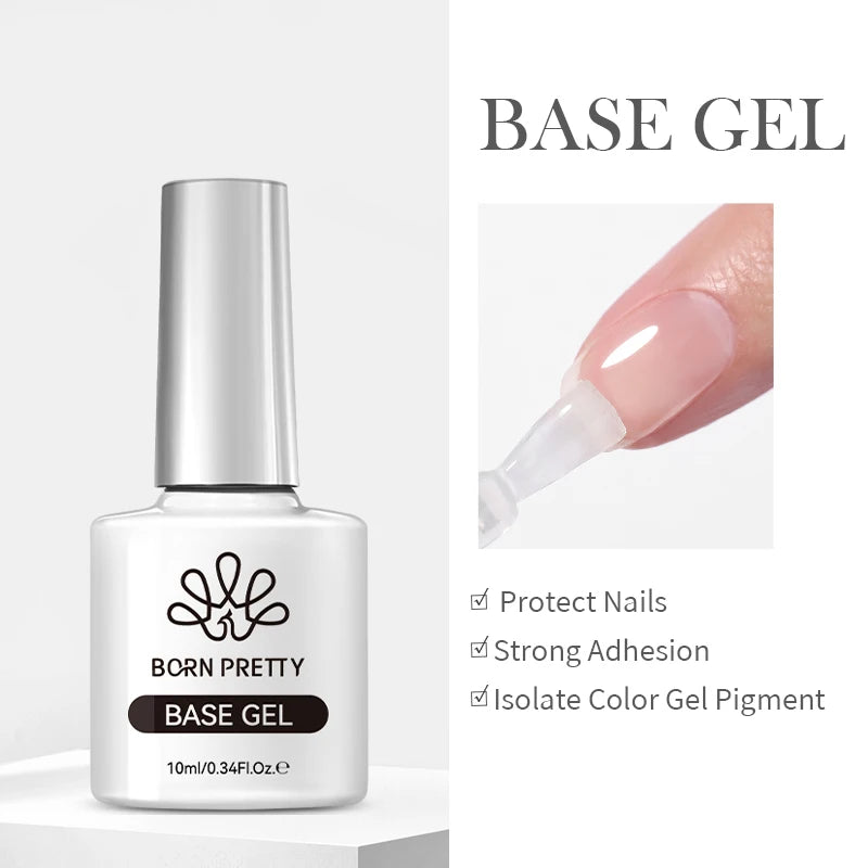 BORN PRETTY Gel Nail Polish — 130 Colors, Semi-Permanent UV/LED Gel Varnish