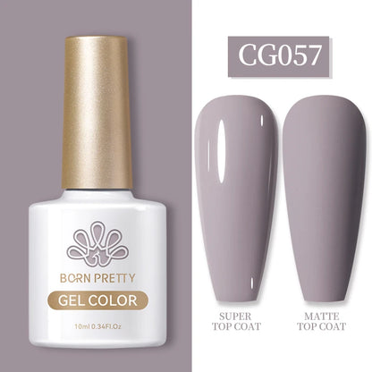 BORN PRETTY Gel Nail Polish — 130 Colors, Semi-Permanent UV/LED Gel Varnish