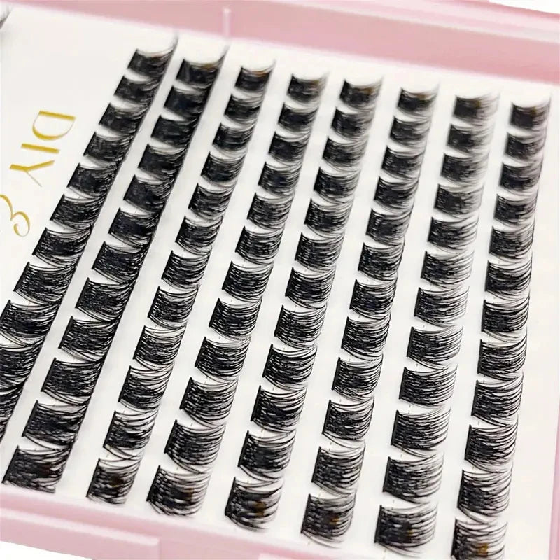Individual Eyelash Extension Kit — D-Roll, 384 Pcs