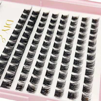 Individual Eyelash Extension Kit — D-Roll, 384 Pcs