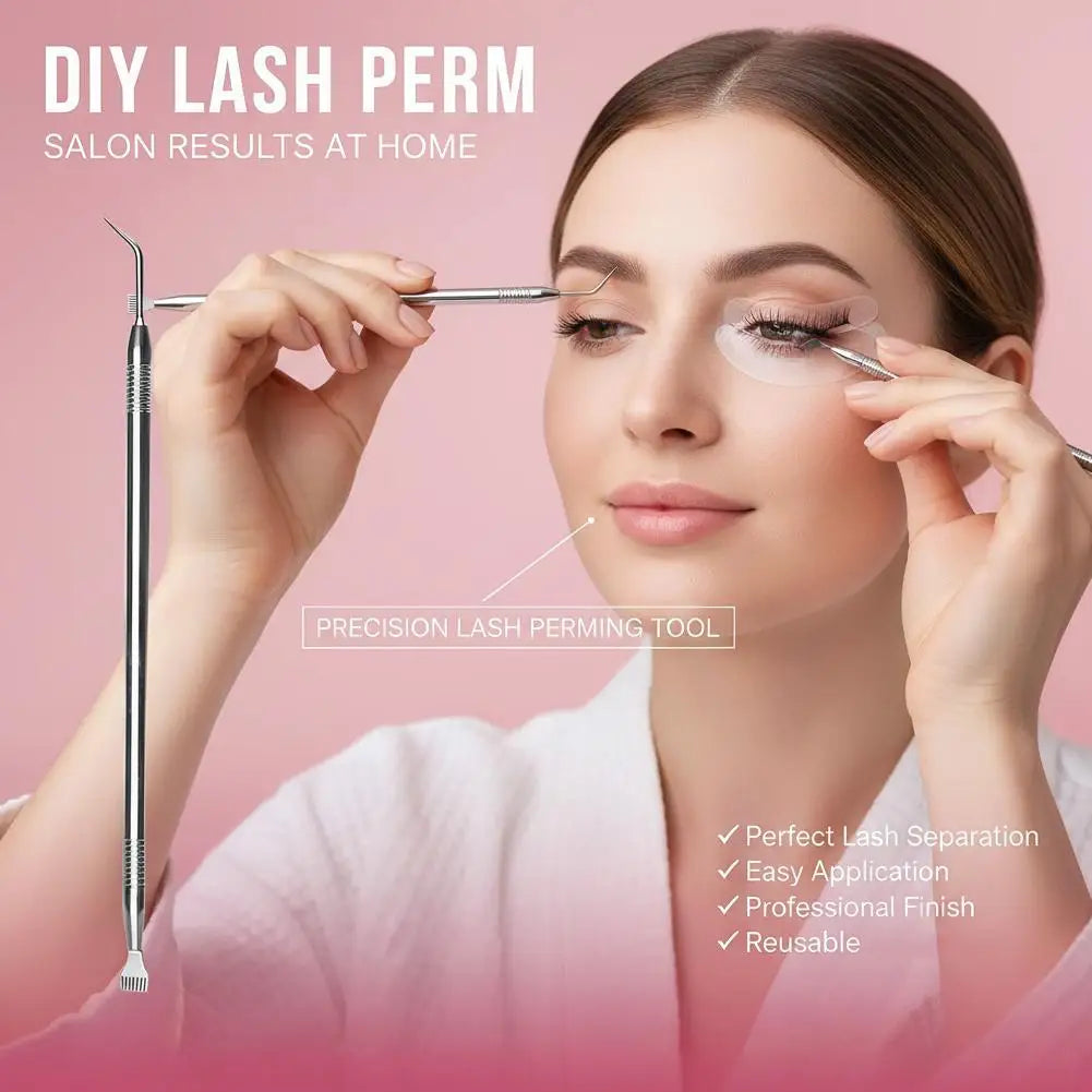 2-in-1 Stainless Steel Eyelash Lift Tool