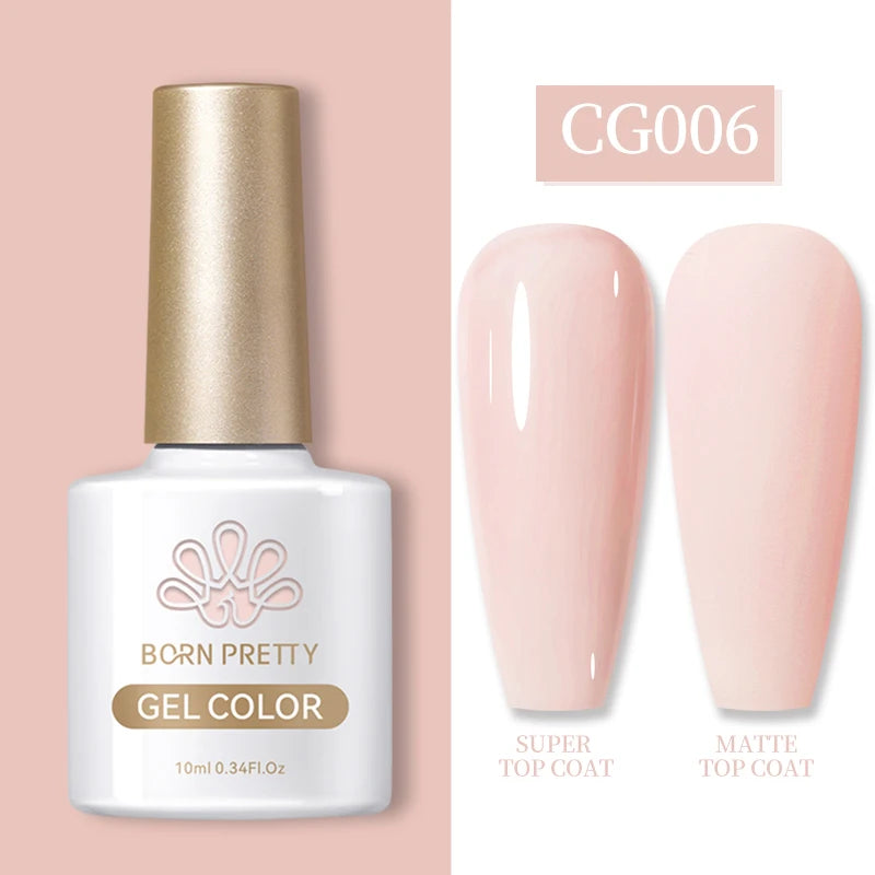 BORN PRETTY Gel Nail Polish — 130 Colors, Semi-Permanent UV/LED Gel Varnish