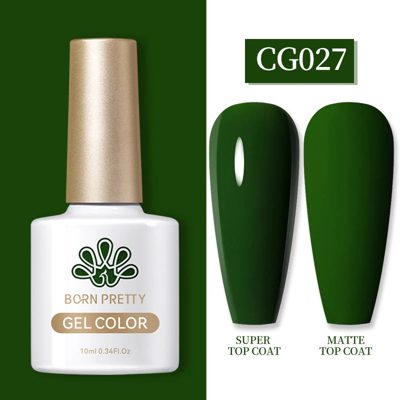 BORN PRETTY Gel Nail Polish — 130 Colors, Semi-Permanent UV/LED Gel Varnish