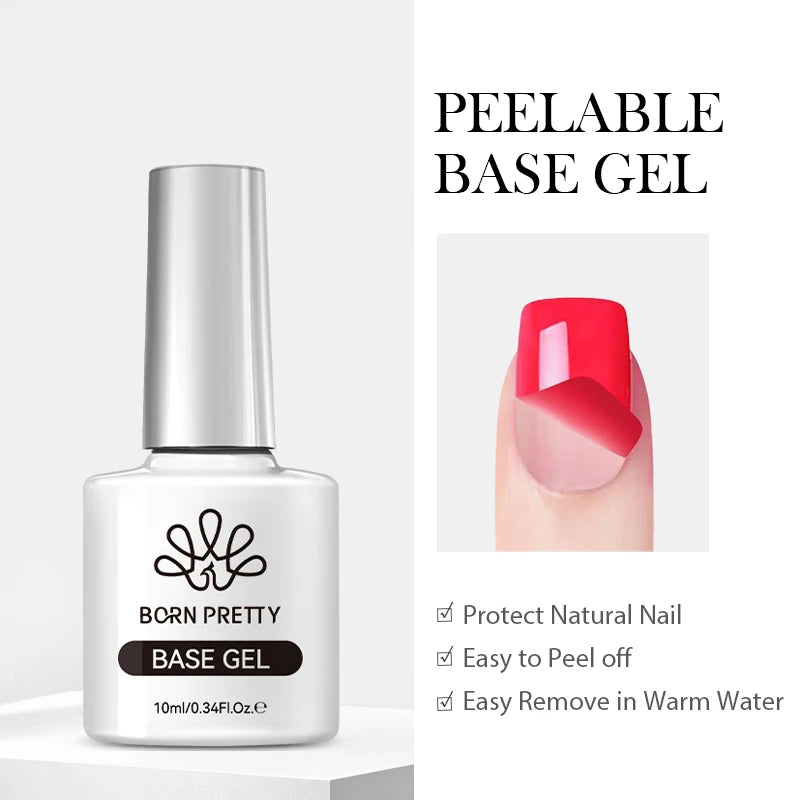 BORN PRETTY Gel Nail Polish — 130 Colors, Semi-Permanent UV/LED Gel Varnish