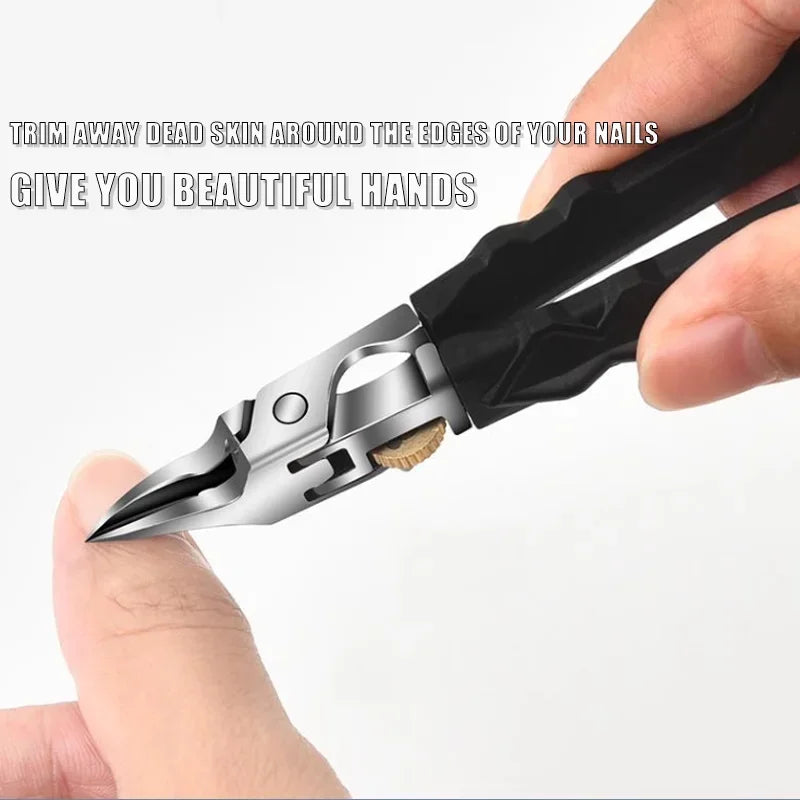 Ultra-Sharp Nail Clippers – Slanted Blade for Thick Nails