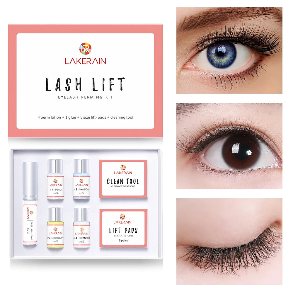 Lakerain Lash Lift Kit — Semi-Permanent Curling & Perming