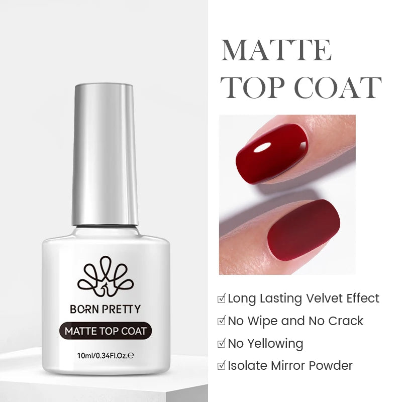 BORN PRETTY Gel Nail Polish — 130 Colors, Semi-Permanent UV/LED Gel Varnish