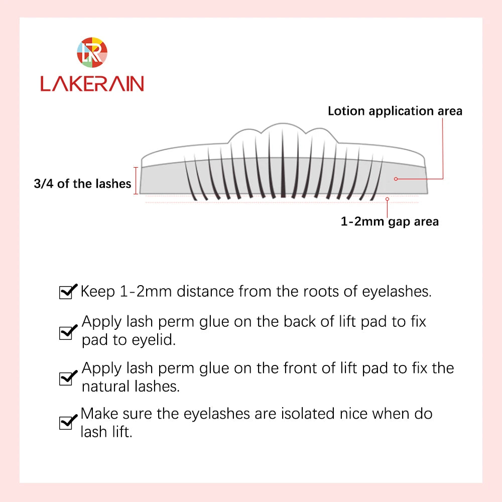 Lakerain Lash Lift Kit — Semi-Permanent Curling & Perming