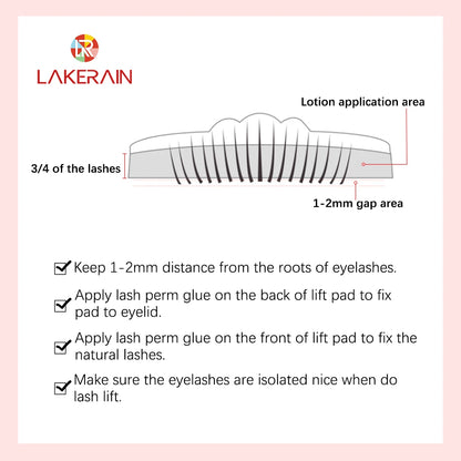 Lakerain Lash Lift Kit — Semi-Permanent Curling & Perming