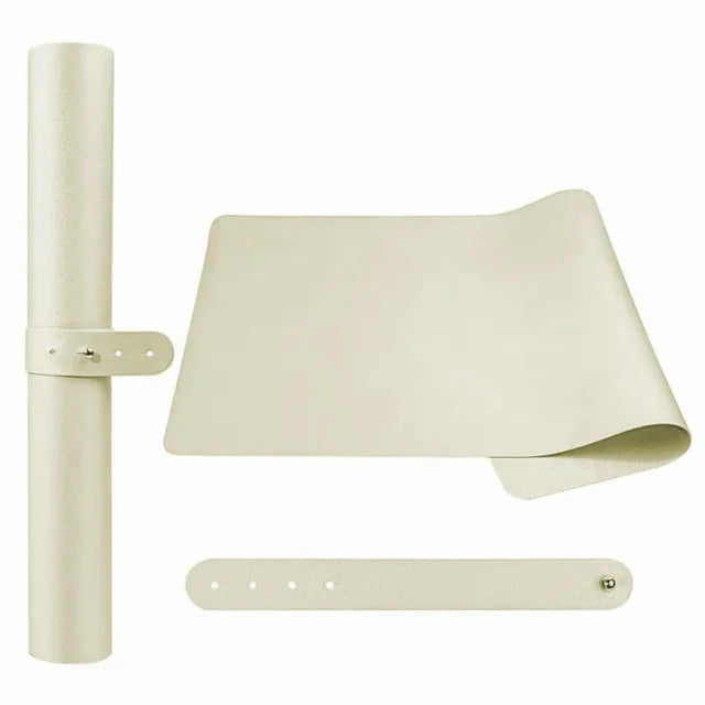 Nail Art Table Mat – Foldable Leather Desk Mat with Armrest