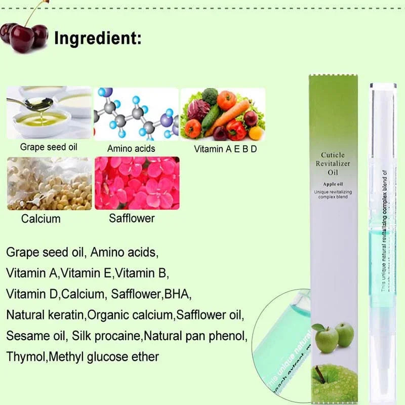 Nail Cuticle Oil Pen – 9 Scents Nourishing Treatment