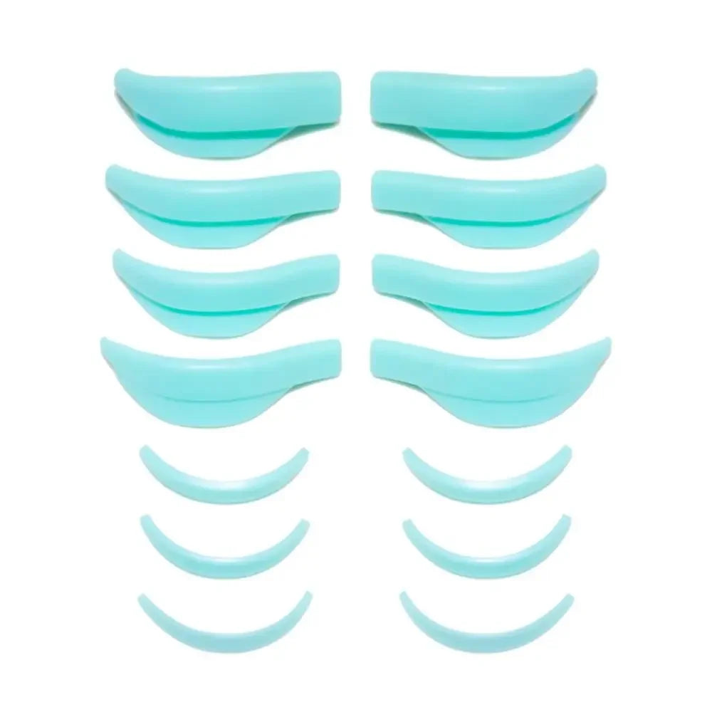 Silicone Lash Lift Perm Pads — 7 Pairs, Multi-Size